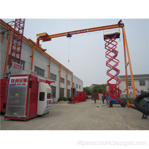 2x2000kgs Hydraulic Lift Platform galvanized or painted for transportation